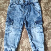 Дуже класні джинсики 9-12 м (80)