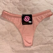 Жіночі труси-стрінги Venus, персикові S