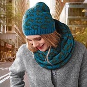 Шапка + хомут, tcm, tchibo, прикольный леопардик! германия