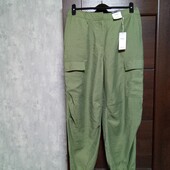 Новые брендовые брюки-карго р.14.