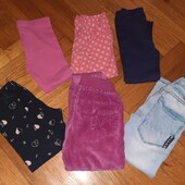 Штани для дівчинки 3_5 років (розгружаю шафу) 6 шт