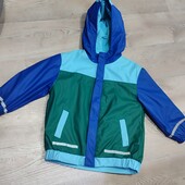 Вітровка-грязепруф на флісі X-mail 104-110