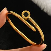 Жорсткий браслет stainless steel нержавіюча сталь 12