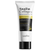 Пінка для вмивання з муцином равлика Sadoer Snail Collagen Gentle Cleanser 100г