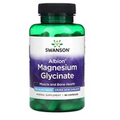 Магній гліцинат Swanson, 90 капсул