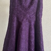 Платье,цвет темная сирень ,на рост 146