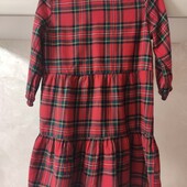 Картата сукня на зріст 152 см на 11-12 років