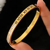 Жорсткий браслет stainless steel нержавіюча сталь 17