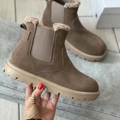 Стильні челсі з натуральної замші