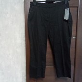 Розпродаж!!! Брендовые новые красивые коттоновые укороченные брючки р.10-12