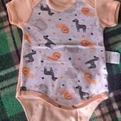 Боді короткий рукав р.68