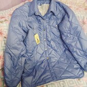 Нова лілова демісезонна куртка Жіноча.простьогана.укрп 50%