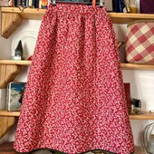 Тепла стьобана спідниця ❤️мідаксі