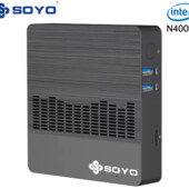 Комп'ютер, міні ПК Soyo m2, 6 гб (ddr4)/64, intel celeron N4000, windows 11 pro активована