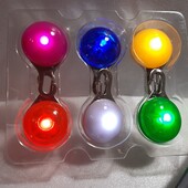 Жёлтый, 1 шт Световой маячок брелок