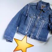 Джинсовая на змейке ук.р.14 можно подростку