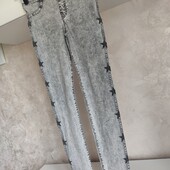 Сірий джегінси на зріст 152