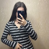 Кофта в рубчик