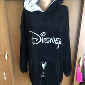 Меховушка, плюшева туника, кофта, худи, 2-3XL. Disney, слип, пижама