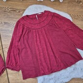 Прекрасна блуза з прошви, красивий колір, відмінний стан ✨