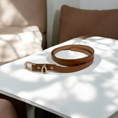 жіночий пасок класичний (лакований) 1,5см