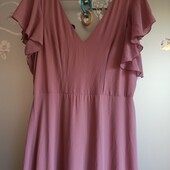 Платье шифон новое с бумажной биркой
