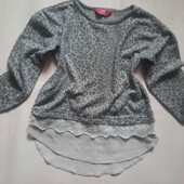 ❤️Тепленький красивейший свитшот на 9-10лет.