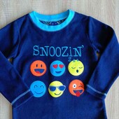 Dunnes stores брендовый теплый флисовый реглан на мальчика 5/6 лет