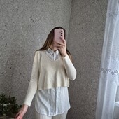 Базовий, в'язаний лонг, Оверсайс, без дефектів ✨ Бренд