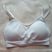 Бюстгалтер бралет топ білого кольору 2ХS (нюанс). Бюстгальтер 5214