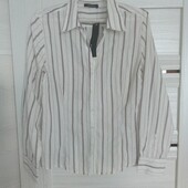 Розпродаж!!! Брендовая новая красивая рубашка в полоску р.14-16.