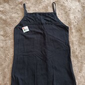 Майка чорного кольору на дівчинку Donella 134-140 9-10