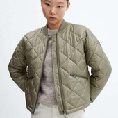 Куртка бомбер утеплена Mango L