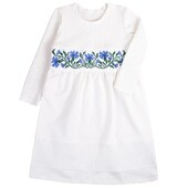 Сукня дитяча з вишивкою двонитка 98-116