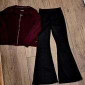 Гарний лот кофтинка та брючки клеш