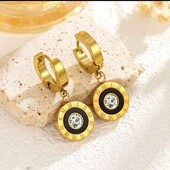 Сережки Stainless steel нержавіюча сталь