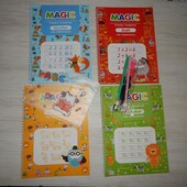 Набір зошити для навчання літерам, цифрам,, математиці та малювання на англійській