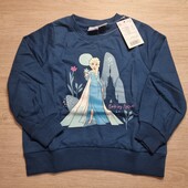 Frozen! Лёгкий свитшот для девочки, кофта для девочки! 98/104! Лот 18! Без упаковки!