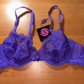 Жіночий мереживний бюстгальтер Venus, фіолетовий 75b