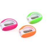 Точилка YES Ergo.Точилка з м'якими гумовими вставками.,в лоті 1 шт