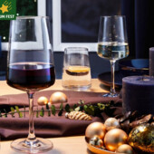 6 шт. Набор бокалов для вина из хрустального стекла. Crofton Германия