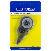 Коректор стрічковий канцелярський Economix 5 мм х 6 м