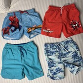 Набор из 4 шорт для пляжа 4-5 лет