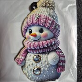 Новорічна дерев'яна прикраса