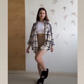 Сорочка в клітинку