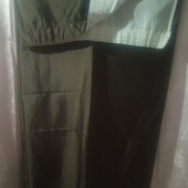 Штори колір чорний шоколад на підкладці 2 шт. Відмін. стан