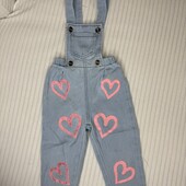Джинсовый комбинезон на 18/24 мес