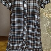 Розпродаж! Сукня халат в клітку