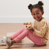 ♕ Джерсі легінси з органічної бавовни від tchibo, розмір 122-128