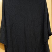 Пончо из 100% шерсти мериноса Nitya (Италия), р.42 (евро)